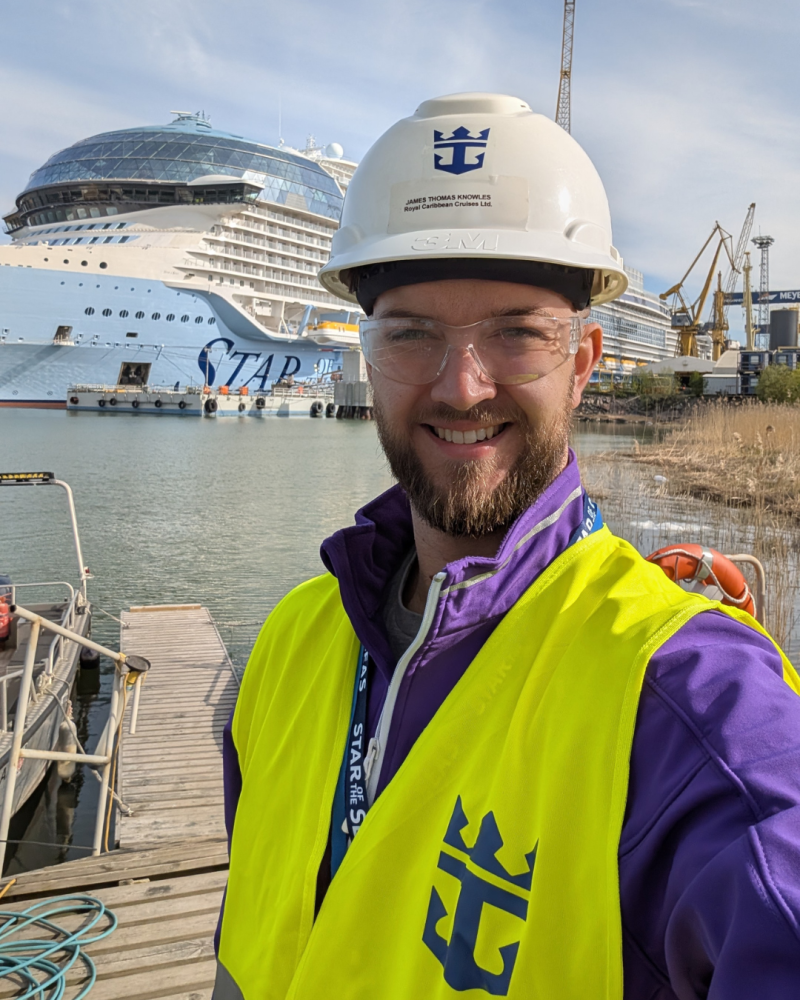 From Marine Cadet to Second Officer A Dream Come True for James